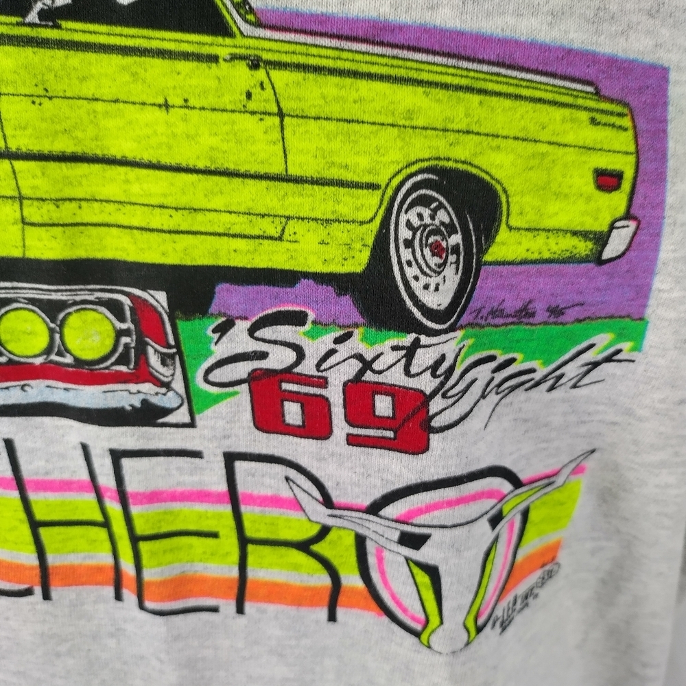 Rancho Men's Size XL Car Low Rider Graphic Tee Ny Style Shirt - Picture 4 of 12